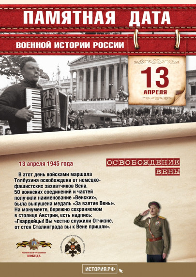 Памятные даты истории.